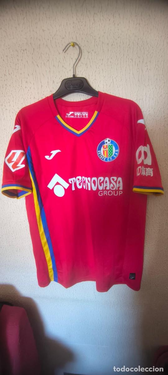 Coleccionismo deportivo: Original | Camiseta Futbol Football | Talla L | Getafe CF 19 Luis Vazquez - match worn vs Espanyol