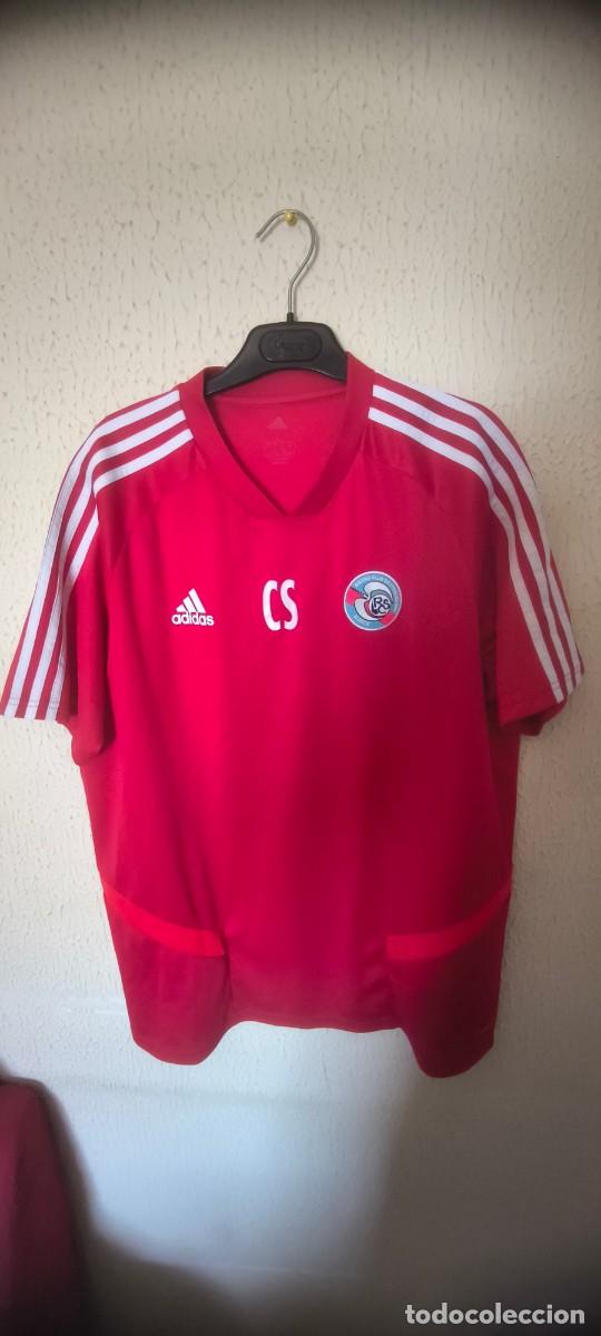 Coleccionismo deportivo: Original | Camiseta Shirt Futbol Football | Talla L | Racing Estrasburgo Strasbourg - CS player worn