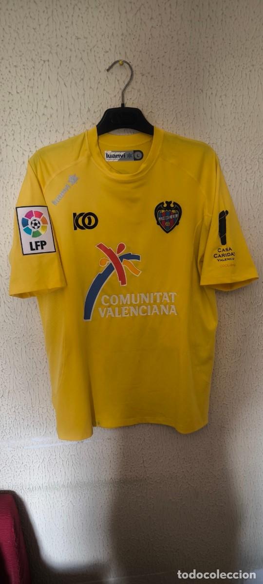 Coleccionismo deportivo: Original | Camiseta Shirt Futbol Football | Talla L | Levante UD - 1 Manolo Reina - match worn