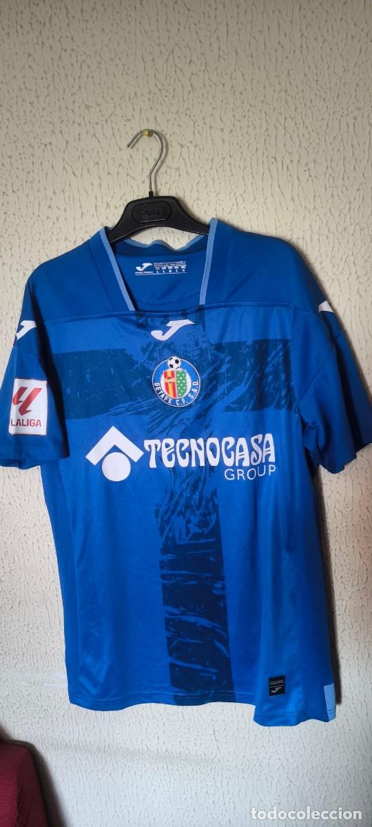 Coleccionismo deportivo: Original | Camiseta Futbol Football | Talla L | Getafe CF 16 Angel Algobia match worn pretemporada