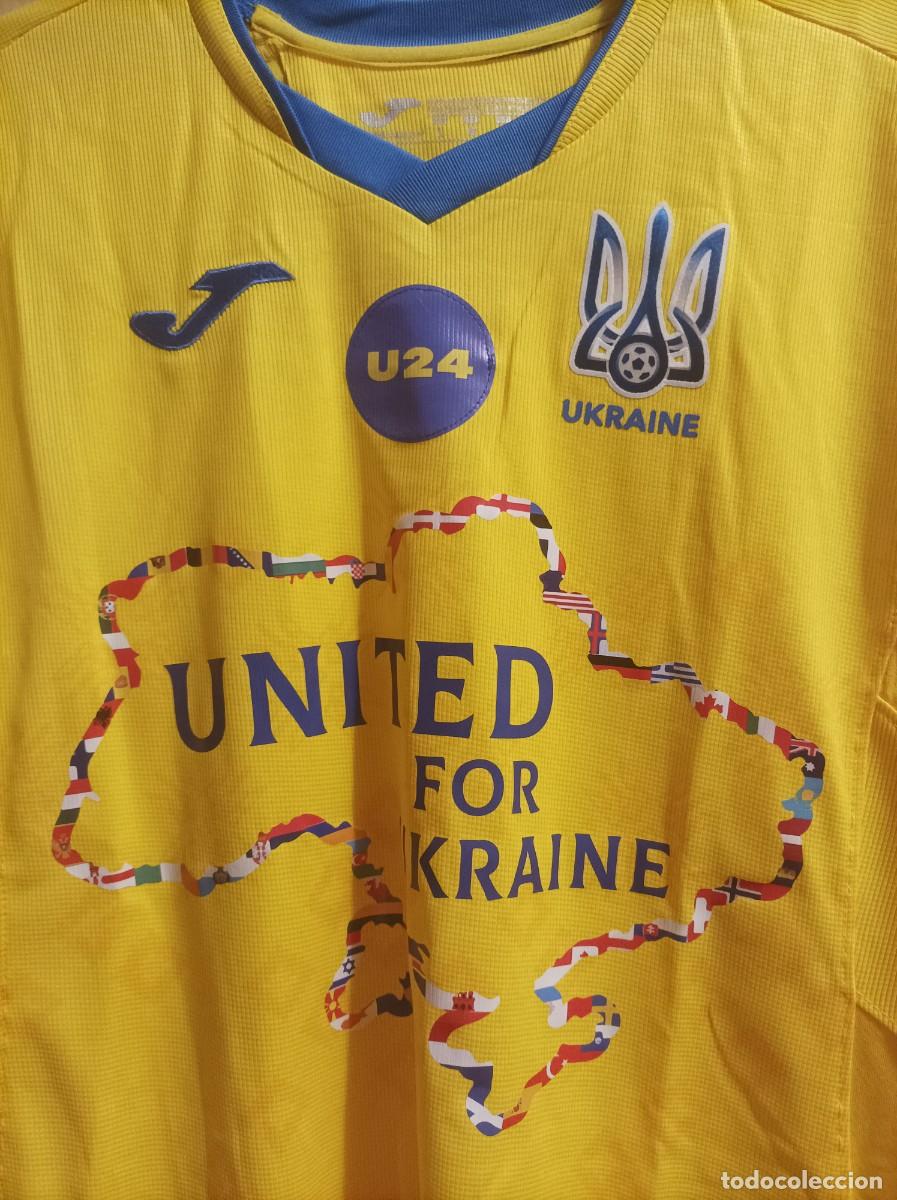Coleccionismo deportivo: Camiseta Ucrania #UNITEDFORUKRAINE 13