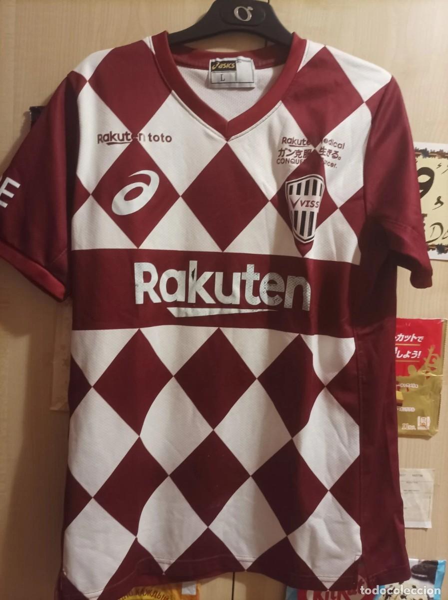 Coleccionismo deportivo: Camiseta Vissel Kobe Iniesta Talla L