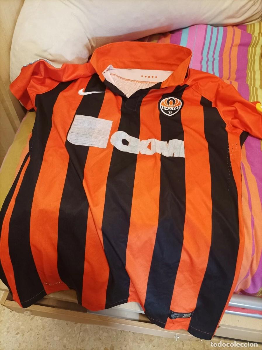 Coleccionismo deportivo: Camiseta Shakhtar Donetsk Marlos Talla L Edici&oacute;n Jugador