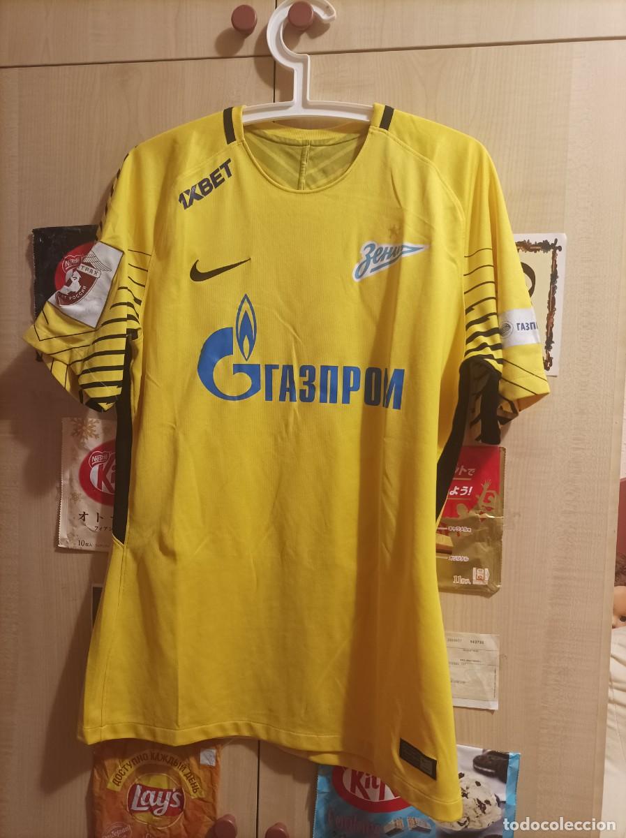 Collectionnisme sportif: Zenit San Petersburgo Match Worn Lunev #99