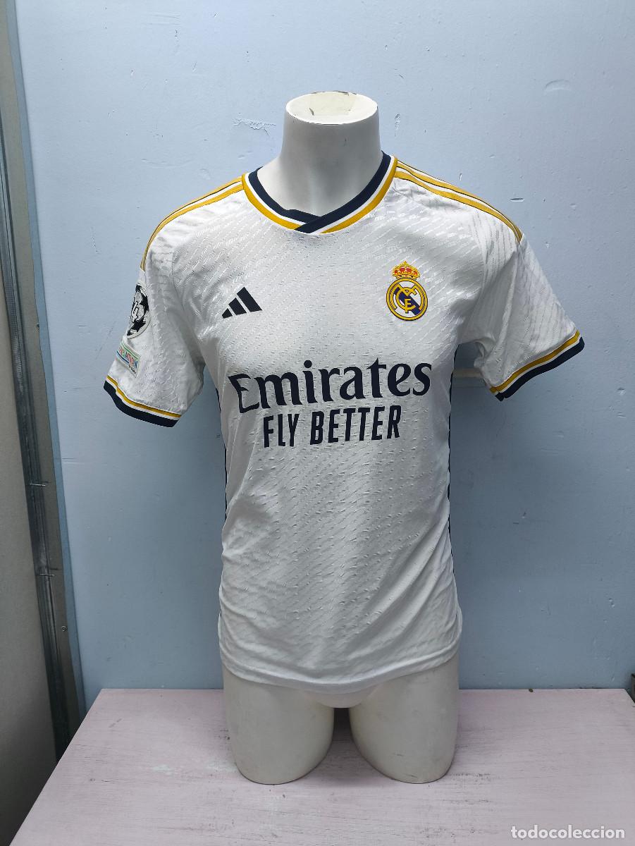 Coleccionismo deportivo: Real Madrid Vini jr camiseta futbol football shirt L 53cts