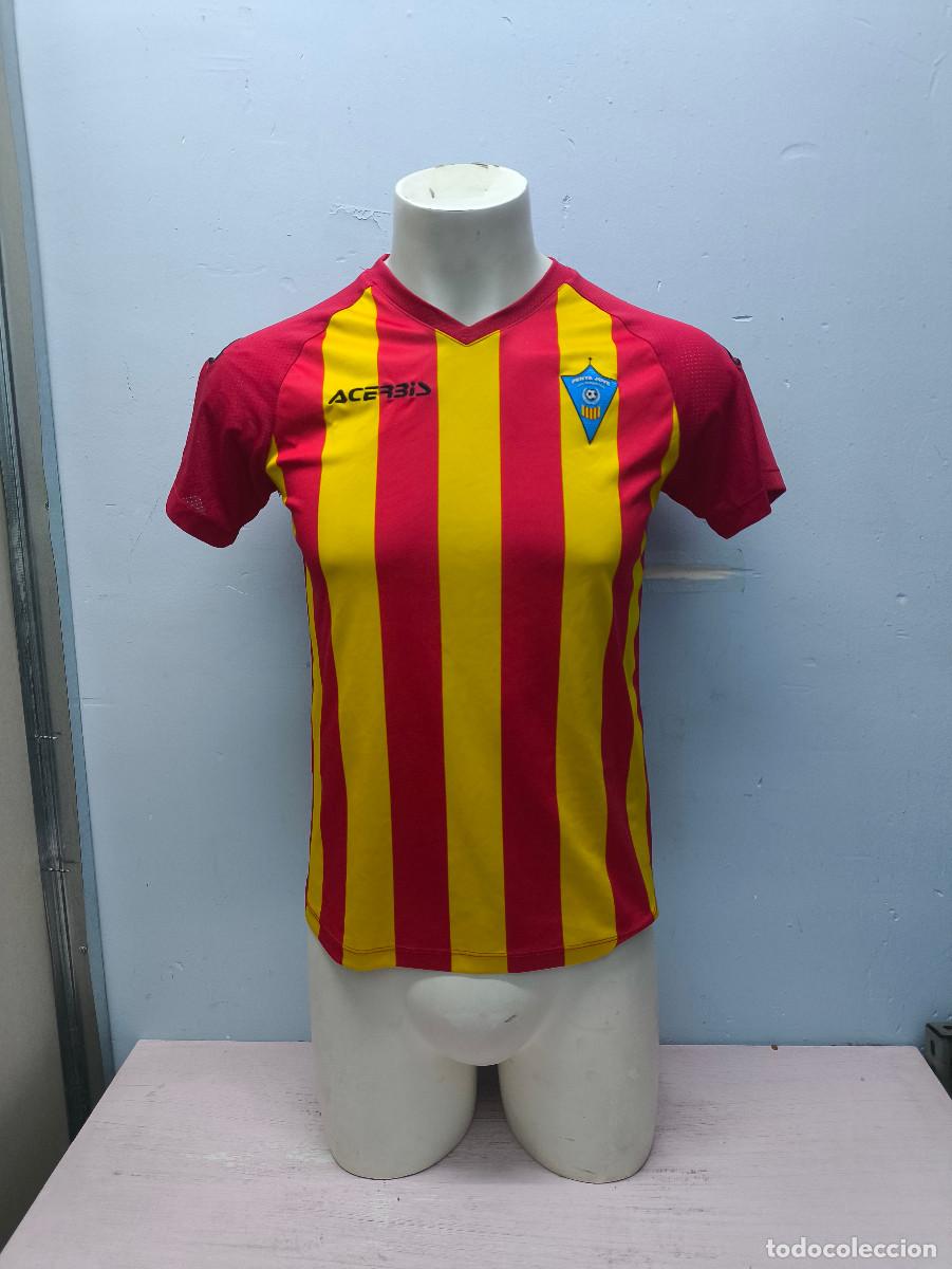 Coleccionismo deportivo: Penya Jove Les Roquetes Catalunya senyera camiseta futbol football XS