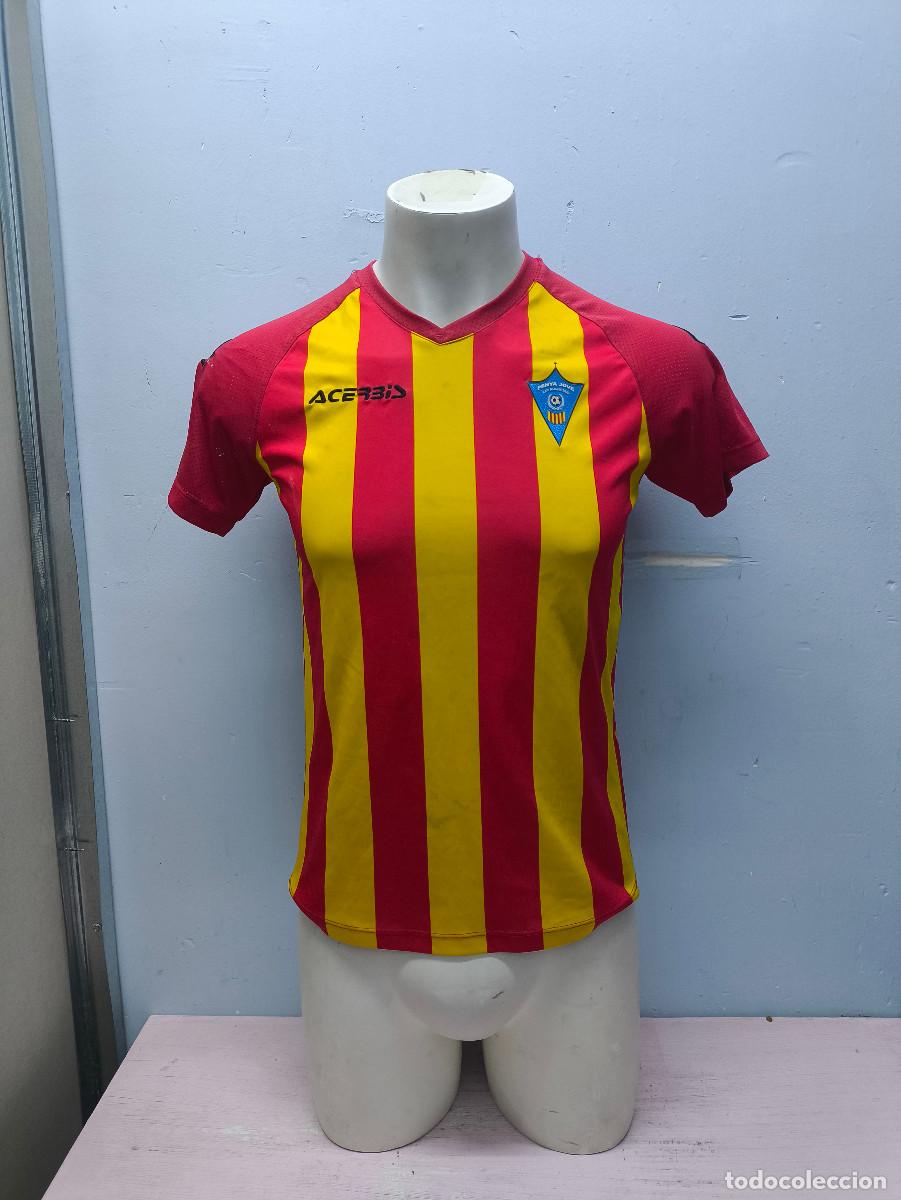 Coleccionismo deportivo: Penya Jove Les Roquetes Catalunya senyera camiseta futbol football XS