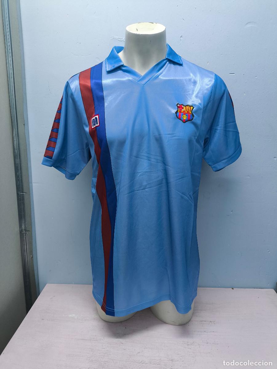 Coleccionismo deportivo: FC Barcelona replic camiseta futbol football shirt meyba equ XL 55cts