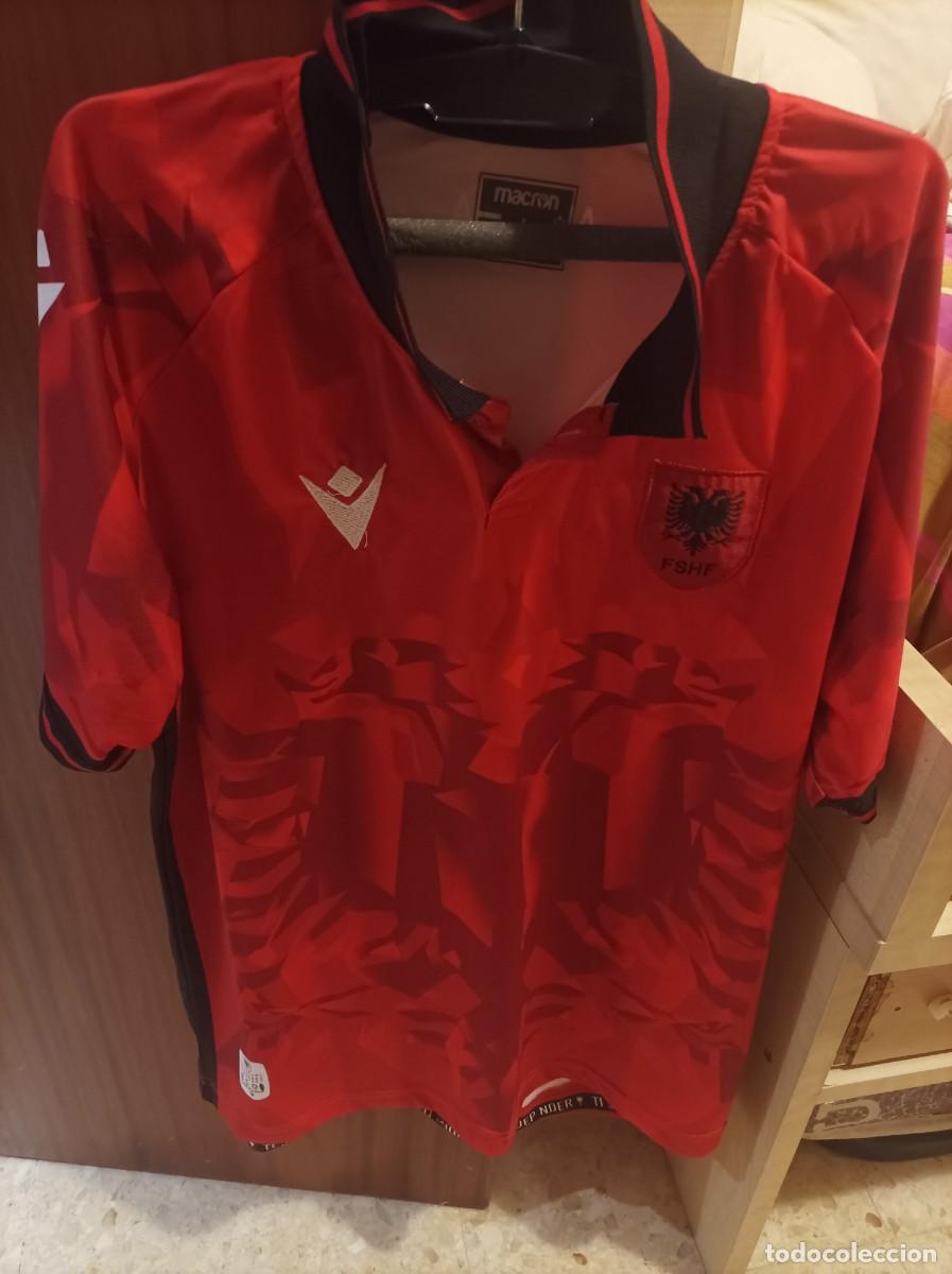 Coleccionismo deportivo: Camiseta Nacional Selecci&oacute;n de Albania