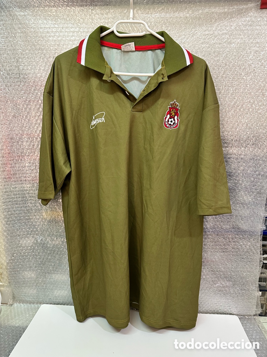 Sports collectibles: Antigua Camiseta deportiva de F&uacute;tbol U.D.AMISTAD TALLA -XL- BEMISER