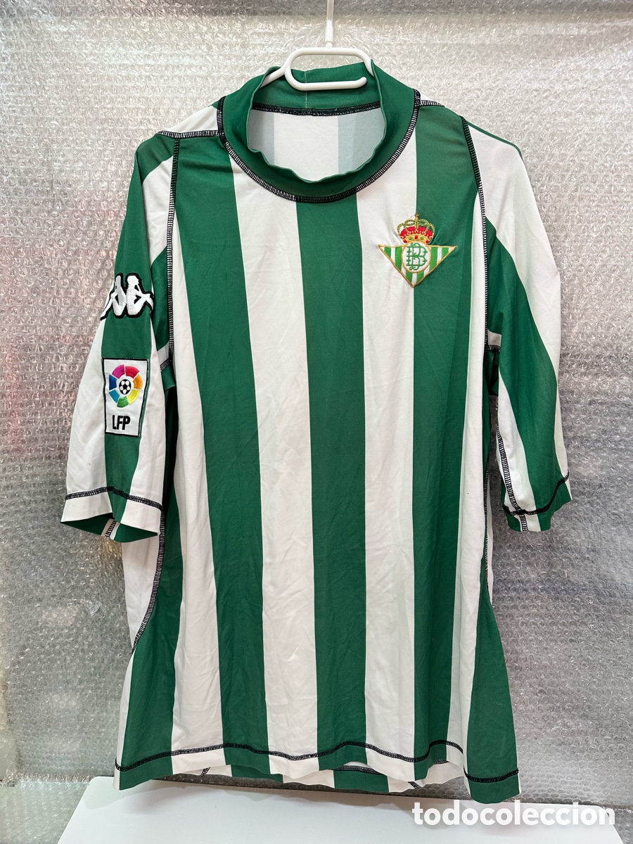 Coleccionismo deportivo: Antigua Camiseta deportiva de F&uacute;tbol REAL BETIS TALLA -XL- KAPPA