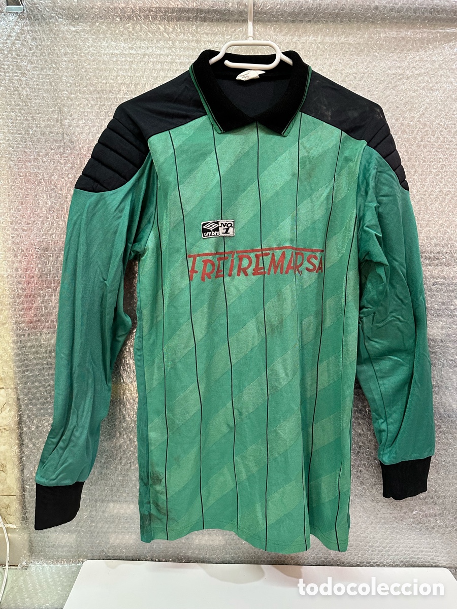 Coleccionismo deportivo: Antigua Camiseta manga larga deportiva de F&uacute;tbol FREIREMA,SA N 1 TALLA -M-