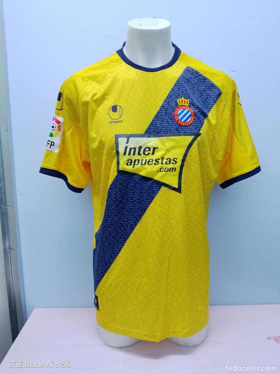 Coleccionismo deportivo: RCD Espanyol 2009 camiseta futbol football shirt Perfect condition XL 61cts