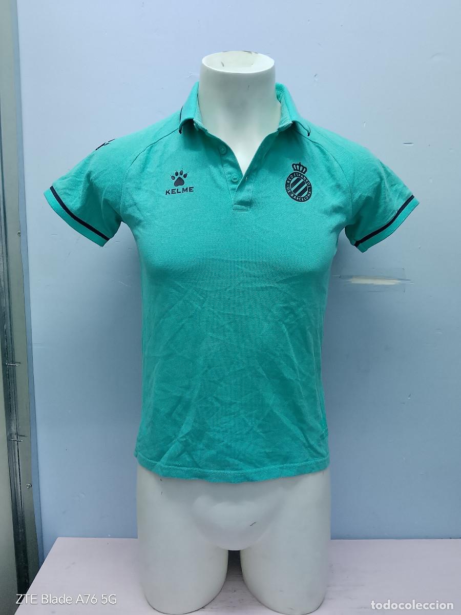 Coleccionismo deportivo: RCD Espanyol polo camiseta futbol football shirt xs 48cts