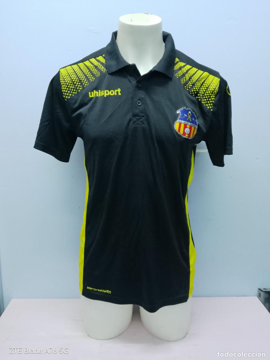 Coleccionismo deportivo: UE Sant Andreu polo training camiseta futbol football shirt L 53cts