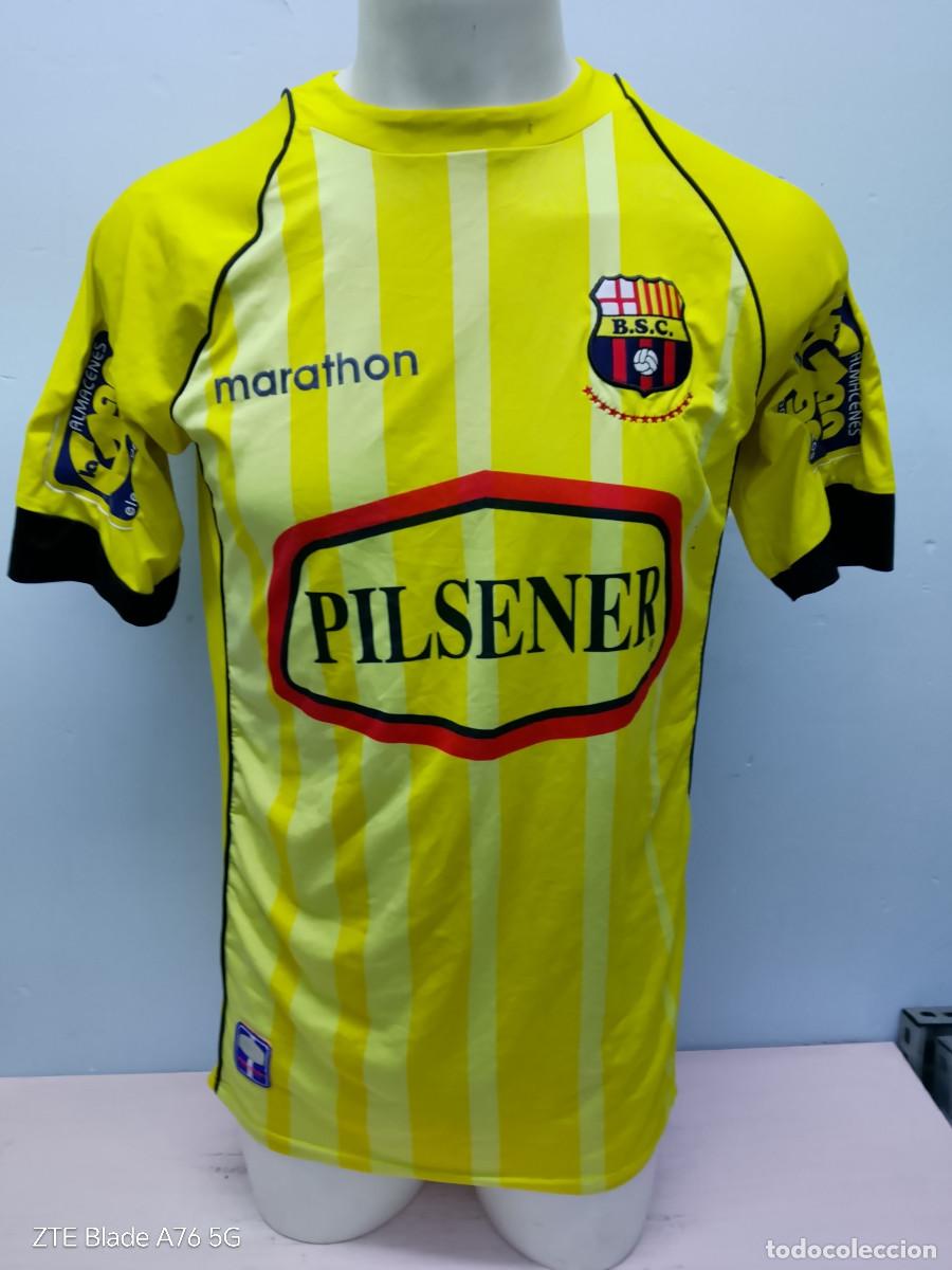 Coleccionismo deportivo: barcelona de Guayaquil Ecuador camiseta futbol football shirt L 55cts