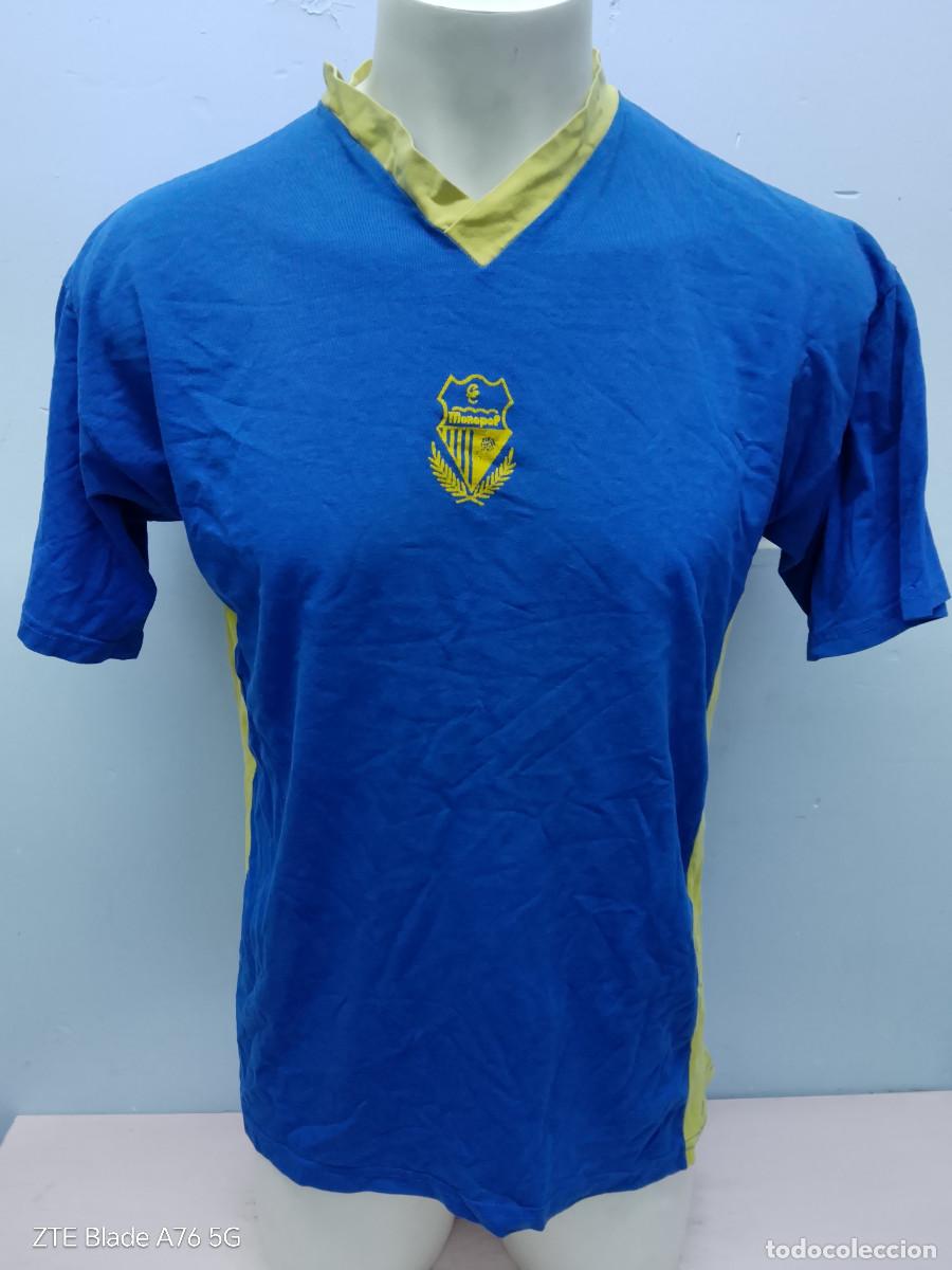 Coleccionismo deportivo: 1970 CE monopol barcelona camiseta futbol ce Jupiter camiseta futbol vintage L 58cts