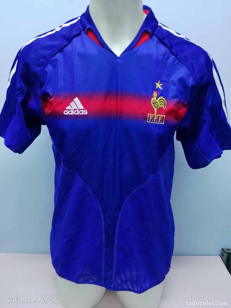 Coleccionismo deportivo: Francia seleccion camiseta futbol football shirt M 57cts