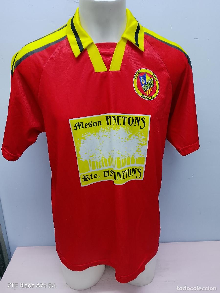 Coleccionismo deportivo: Ripollet Futsal camiseta futbol football shirt catalunya L