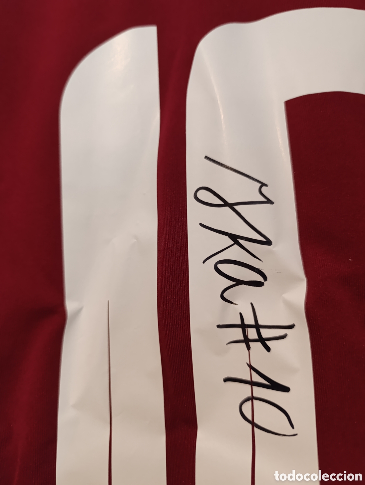 Coleccionismo deportivo: Camiseta matchworn Selecci&oacute;n de Letonia - Foto 8