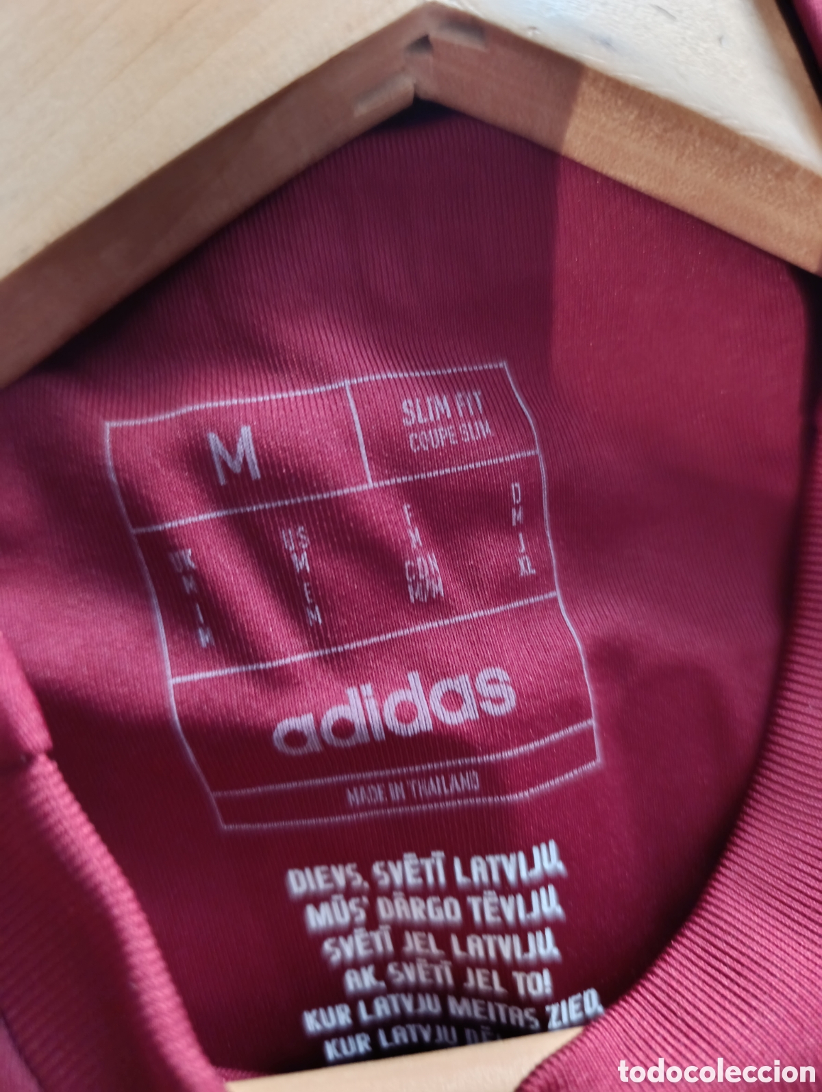 Coleccionismo deportivo: Camiseta matchworn Selecci&oacute;n de Letonia - Foto 9