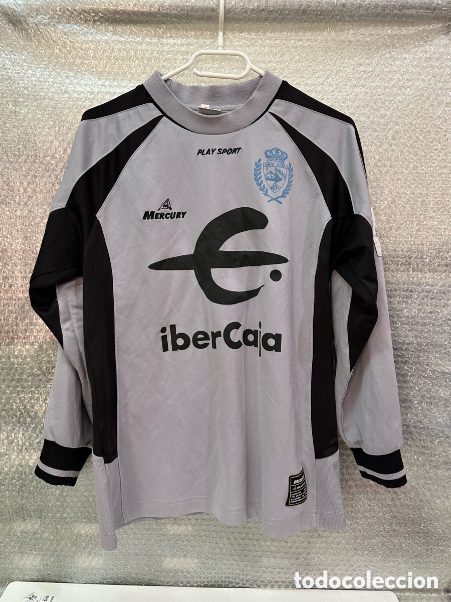 Sammelleidenschaft Sport: Antigua Camiseta deportiva de F&uacute;tbol SANTA ISABEL Portero N13 TALLA -M-