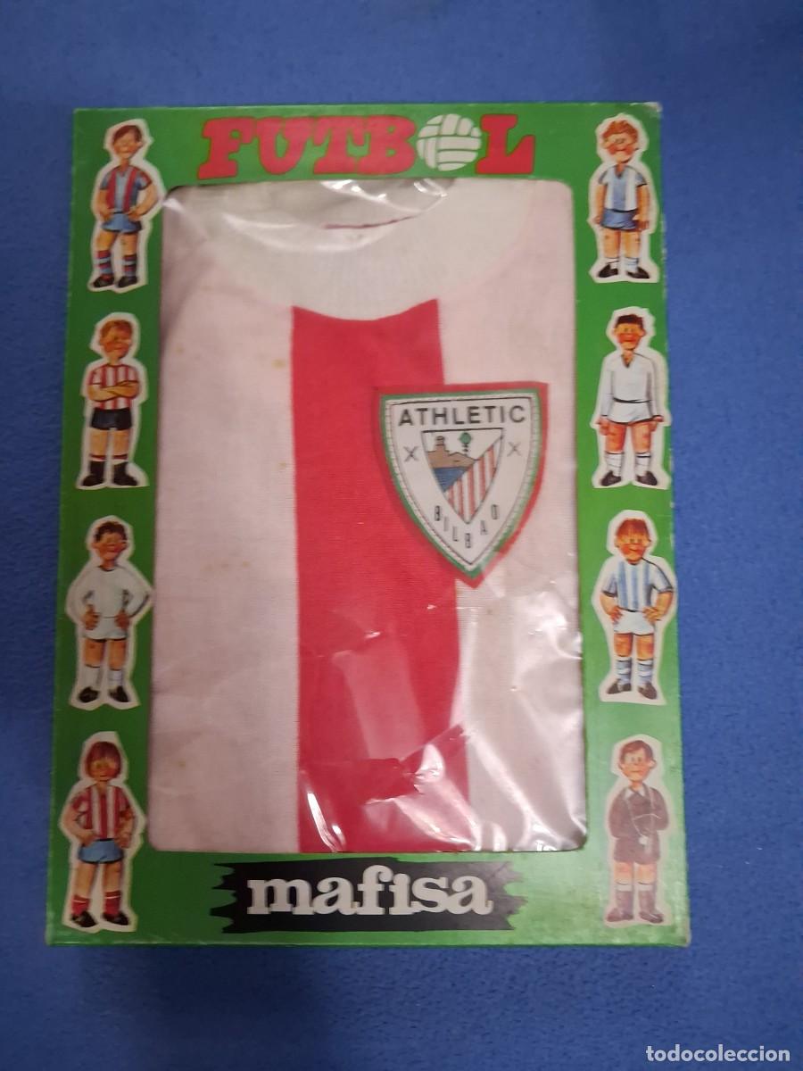 Coleccionismo deportivo: EQUIPACION NI&Ntilde;O ATHLETIC BILBAO MAFISA A&Ntilde;OS 70 NUEVA..