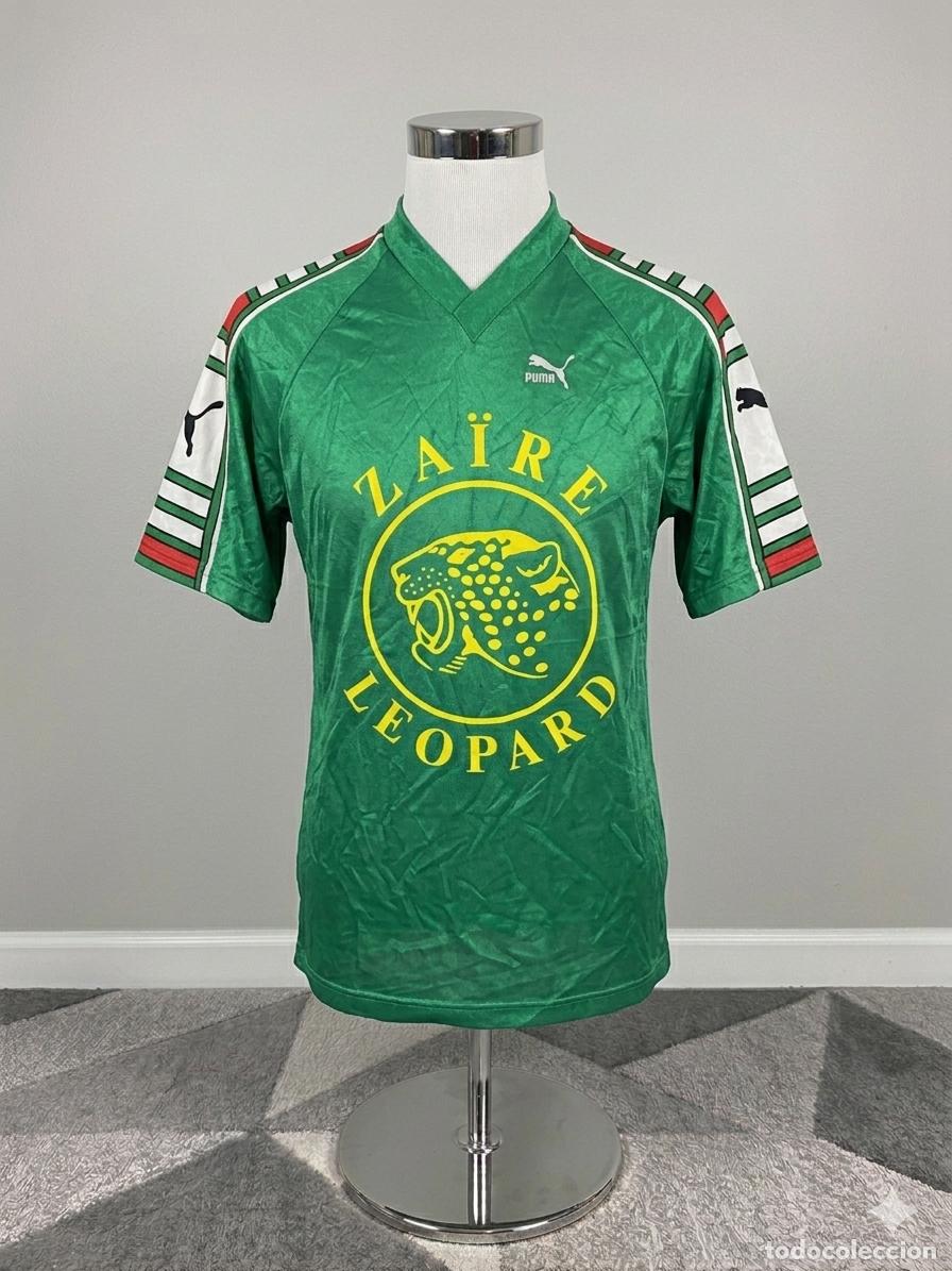 Coleccionismo deportivo: Zaire Rare 1992 1993 1994 Home Shirt Puma Vintage Jersey Africa Democratic Republic Congo Football
