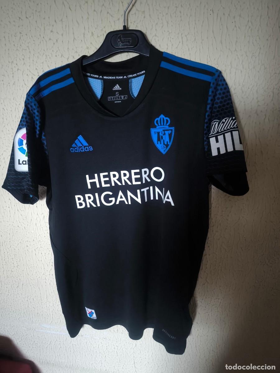Coleccionismo deportivo: Original | Camiseta Futbol shirt | Talla S | SD Ponferradina 16 Curro Sanchez - match worn vs Lugo