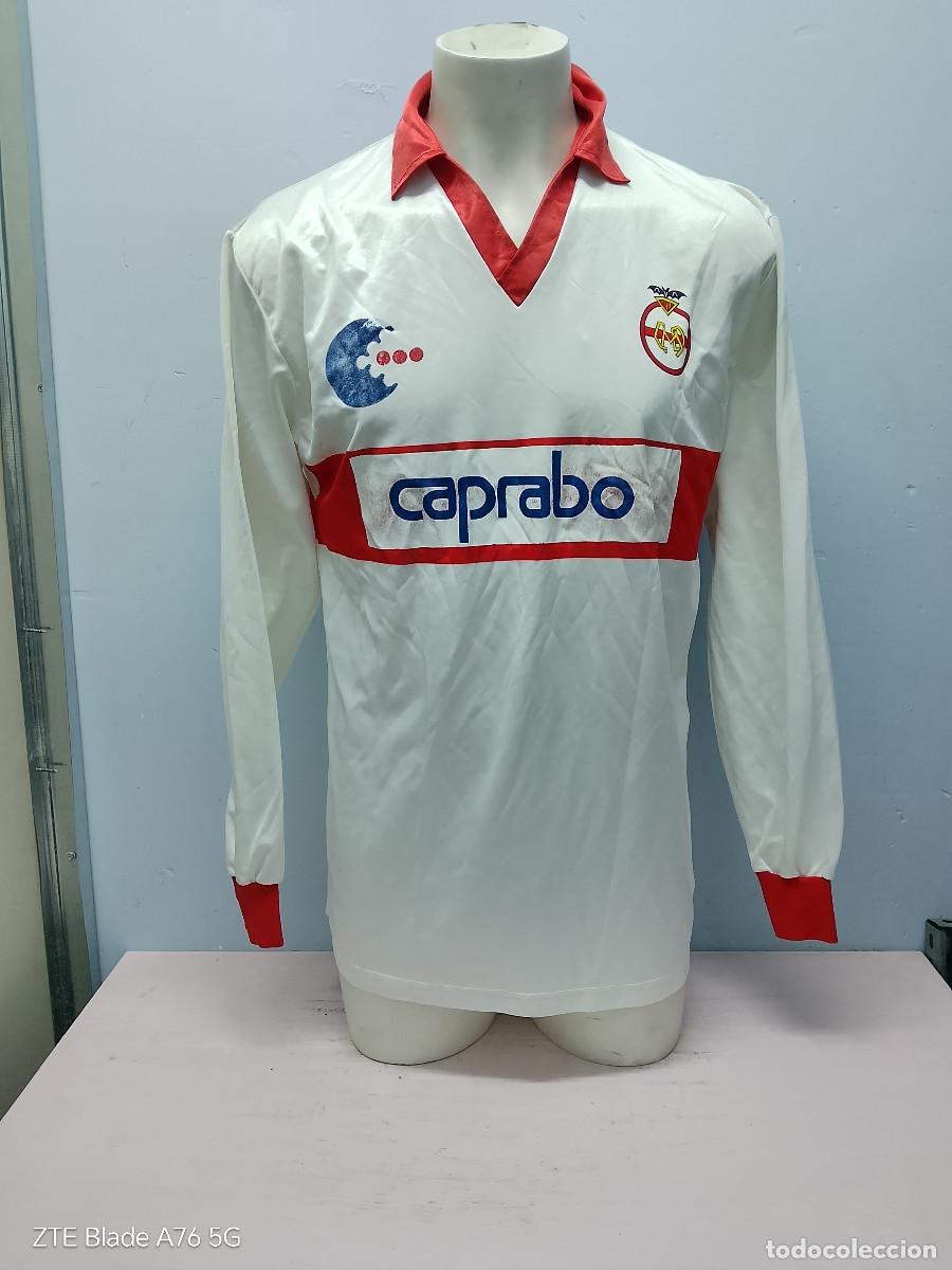 Coleccionismo deportivo: CD MASNOU 1980 Match worn camiseta futbol football shirt xl 58cts Catalunya
