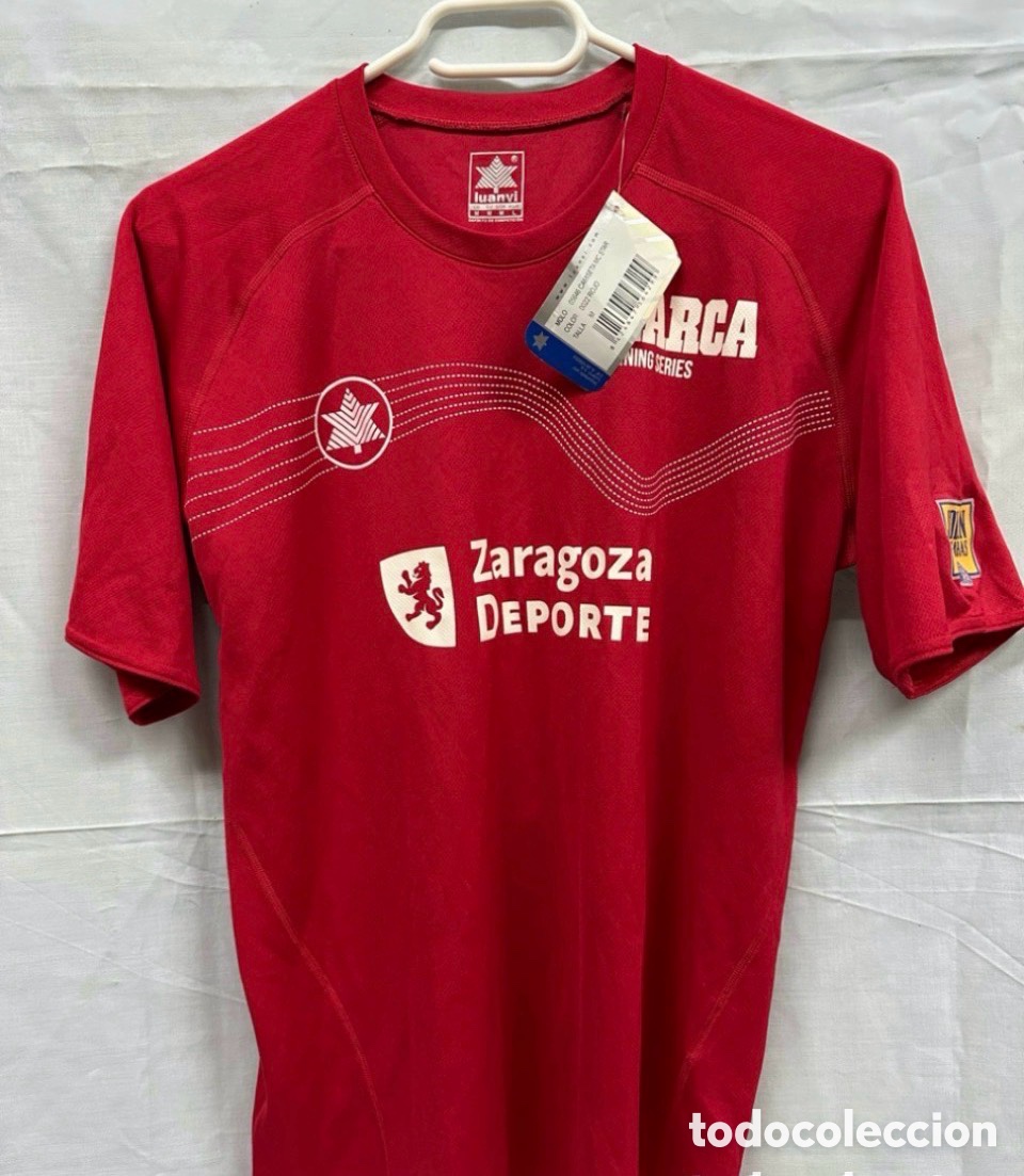 Sammelleidenschaft Sport: Camiseta Deporte ZARAGOZA AUGUSTA ARACON TALLA -M- Nueva