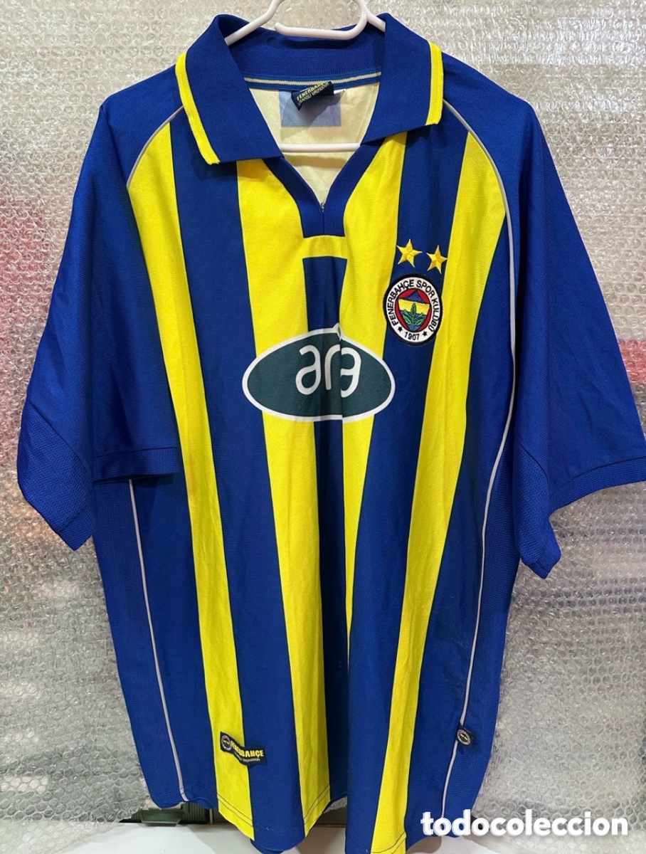 Coleccionismo deportivo: Antigua Camiseta De F&uacute;tbol FENERBAHCE SPOR KULUBU TALLA -XL-