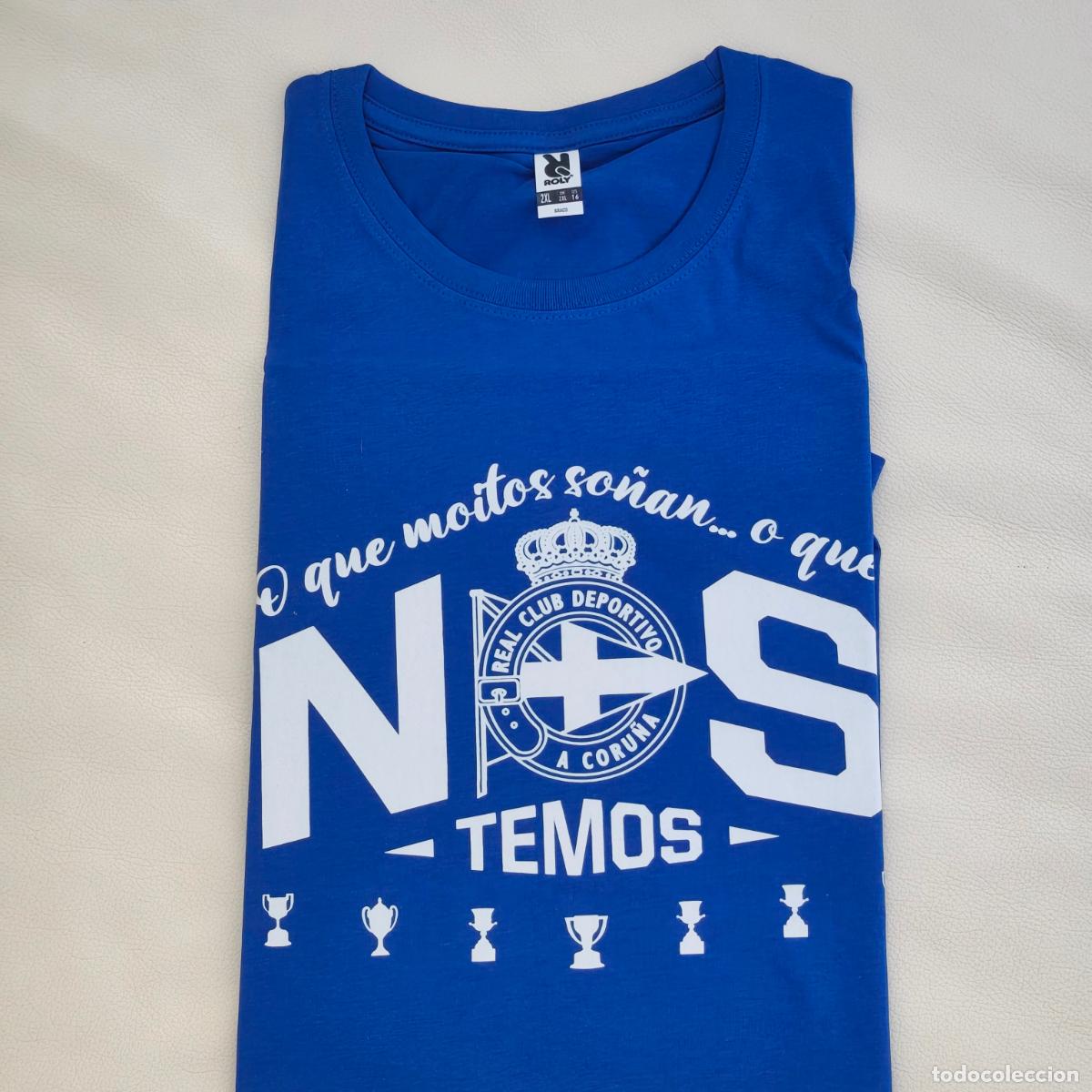 Coleccionismo deportivo: Camiseta Deportivo Coru&ntilde;a, talla 2XL nueva a estrenar