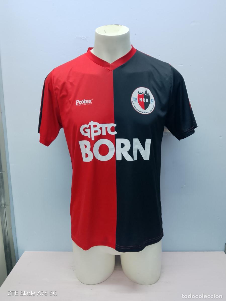 Coleccionismo deportivo: Newell's Old Boys Barcelona camiseta futbol argentina shirt filial catalunya L 52cts