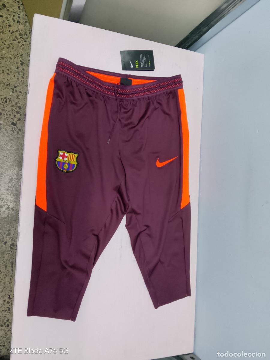 Coleccionismo deportivo: FC barcelona bermudas chandal pantalon deportivo deporte M futbol football