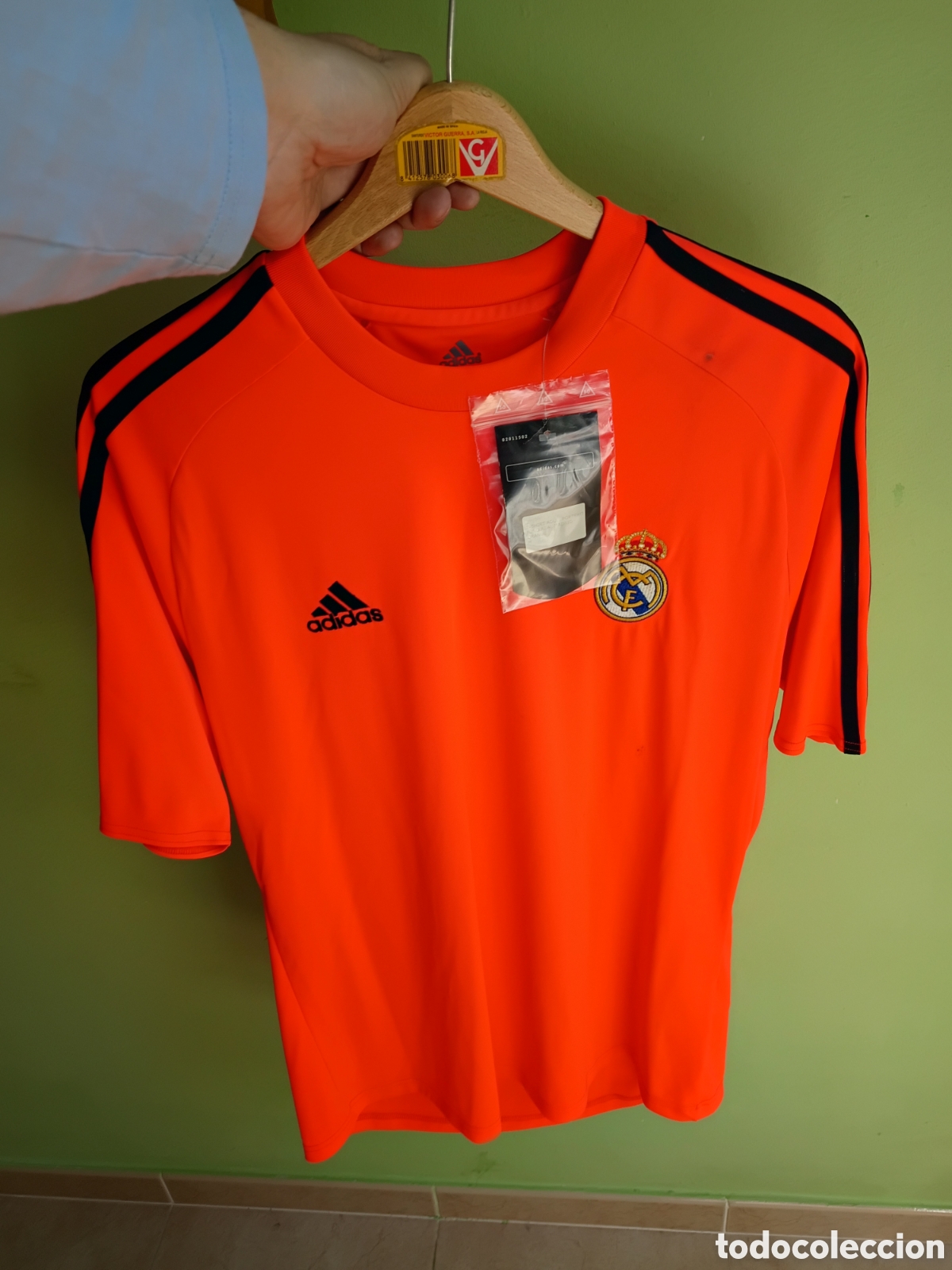 Coleccionismo deportivo: Camiseta real Madrid antigua original fundacion
