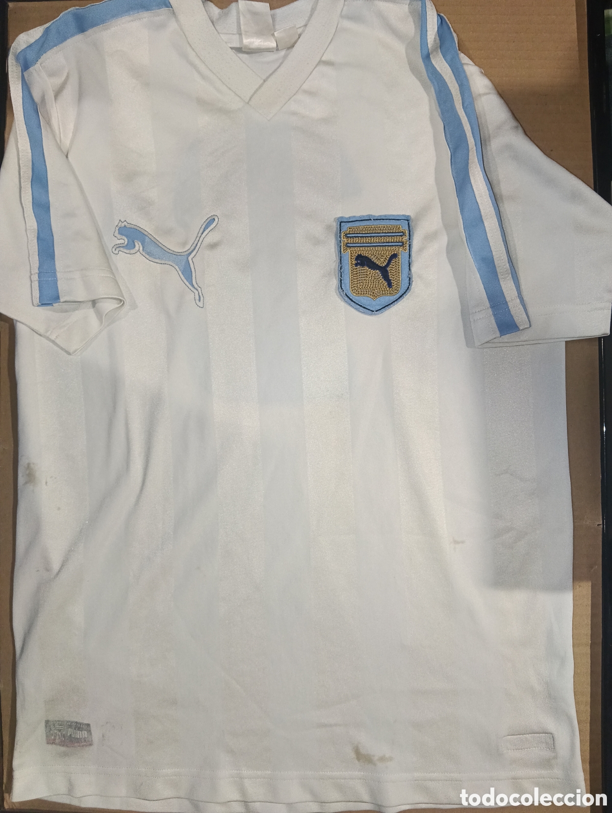 Coleccionismo deportivo: CAMISETA FUTBOL M PUMA ARGENTINA MARADONA