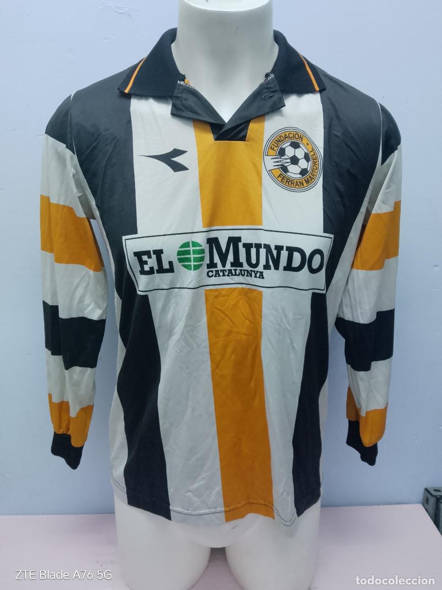 Coleccionismo deportivo: Fundacion ferran Martorell camiseta futbol football shirt M Dissolved rcd espanyol M
