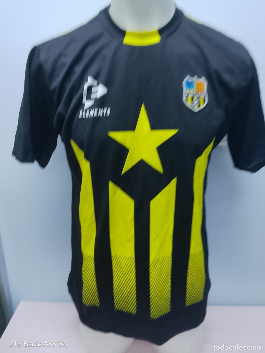 Coleccionismo deportivo: Club de F&uacute;tbol Selvatans Girona Selva de Mar camiseta futbol Catalunya Independencia L 57cts