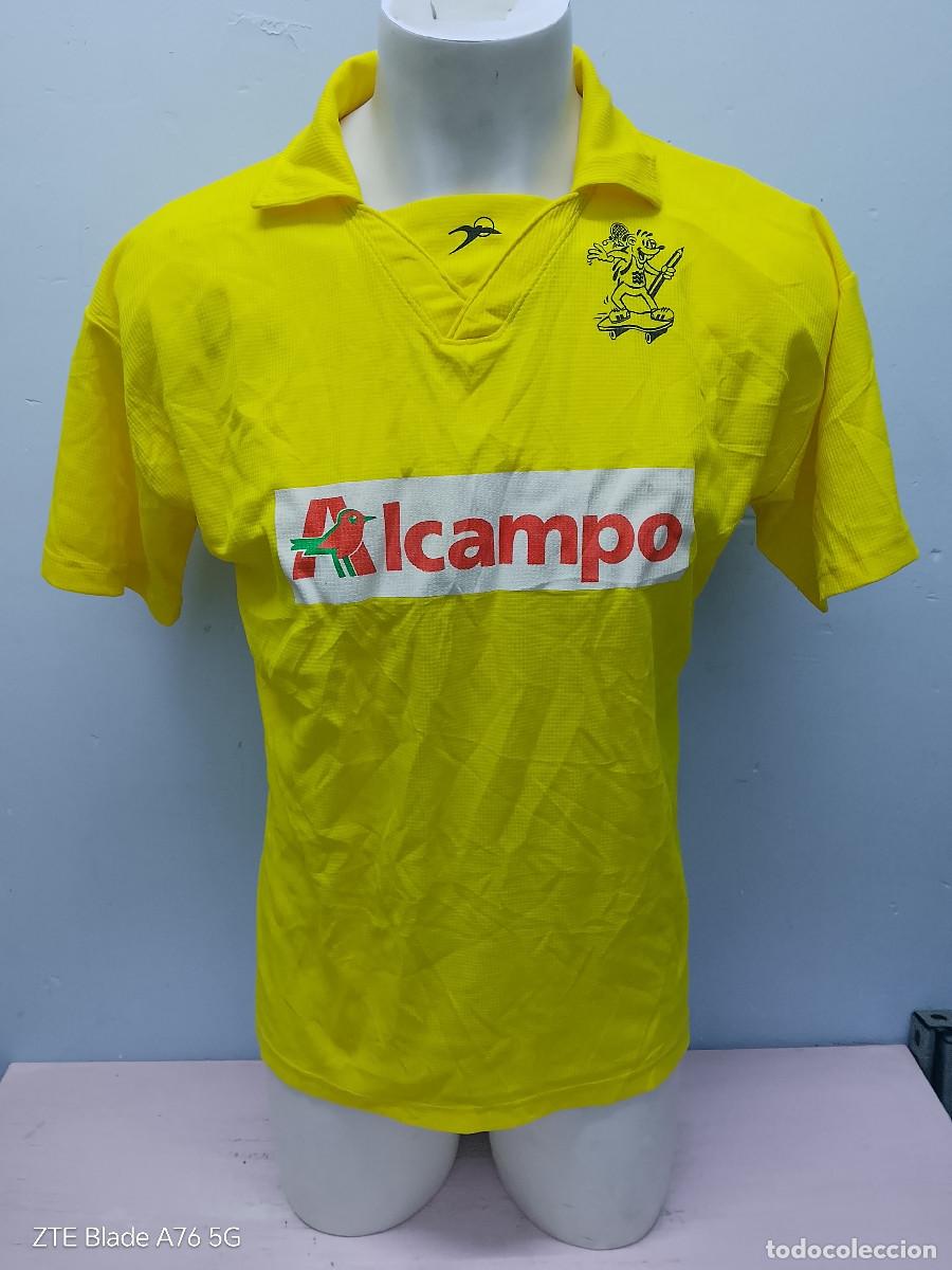 Coleccionismo deportivo: VIntage match worn Rasan Alcampo camiseta futbol football shirt M