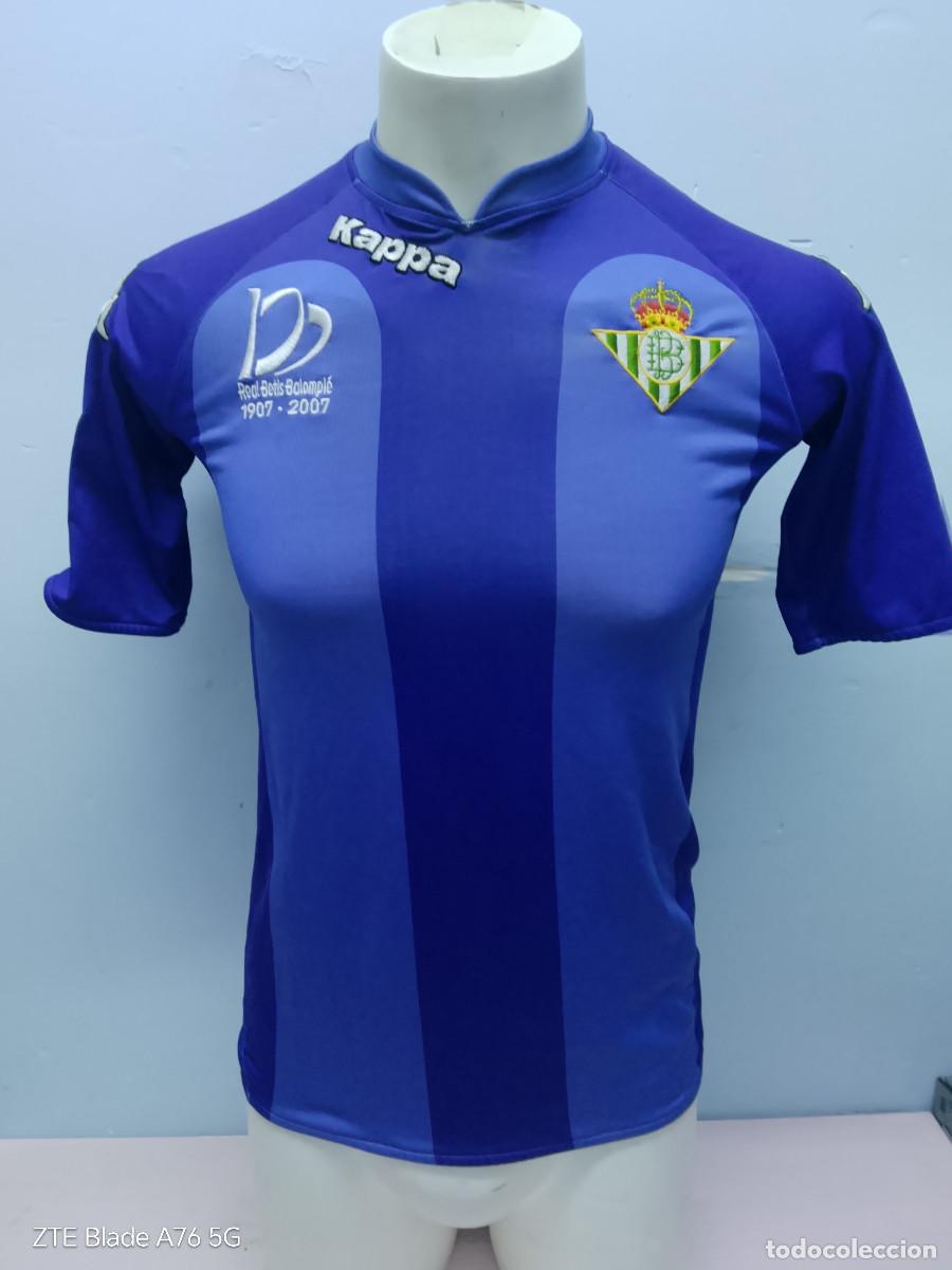 Coleccionismo deportivo: Real Betis Centenario camiseta futbol football shirt S 48cts