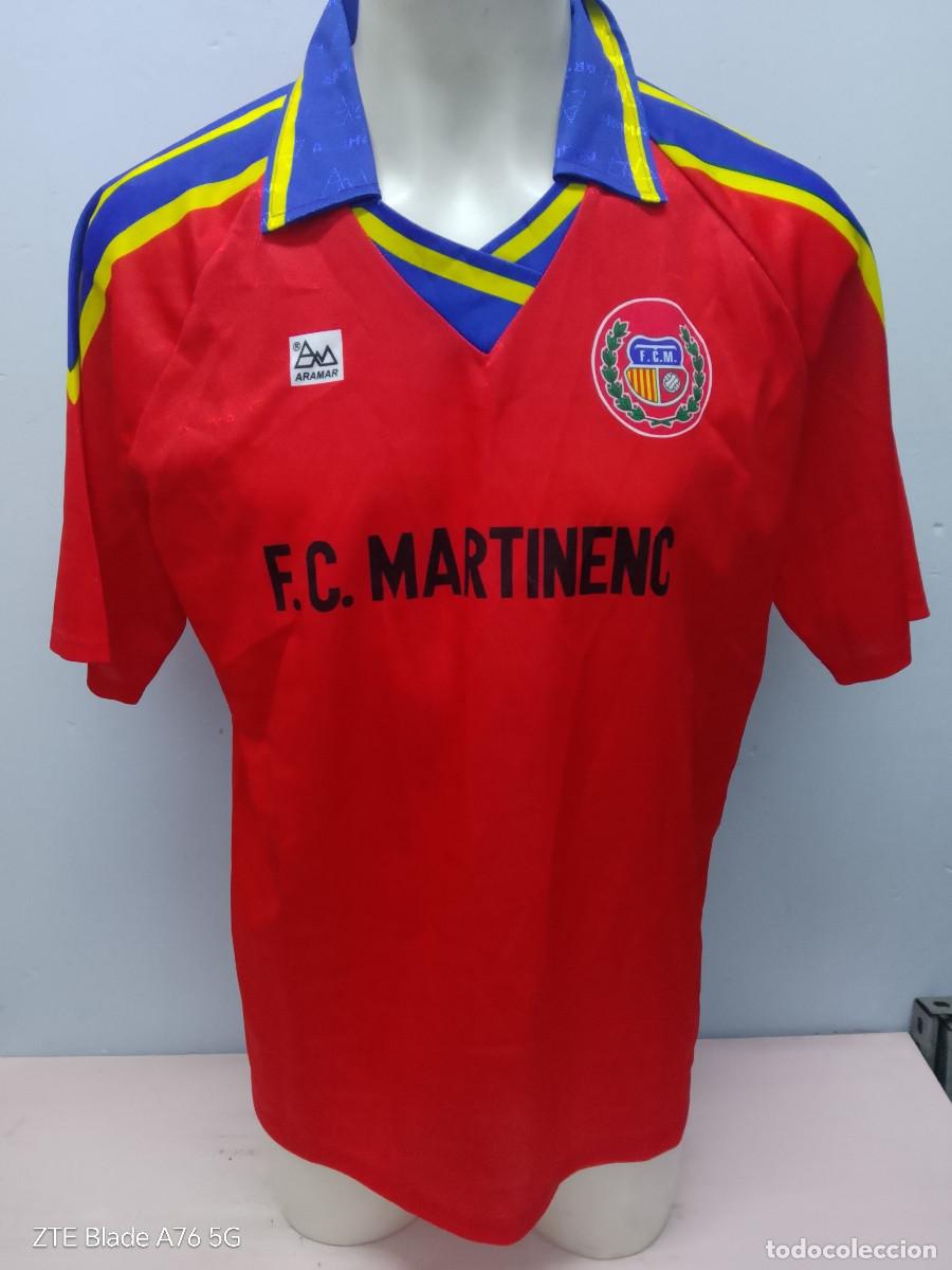 Coleccionismo deportivo: FC Martinenc Barcelona camiseta futbol football shirt xl 63cts