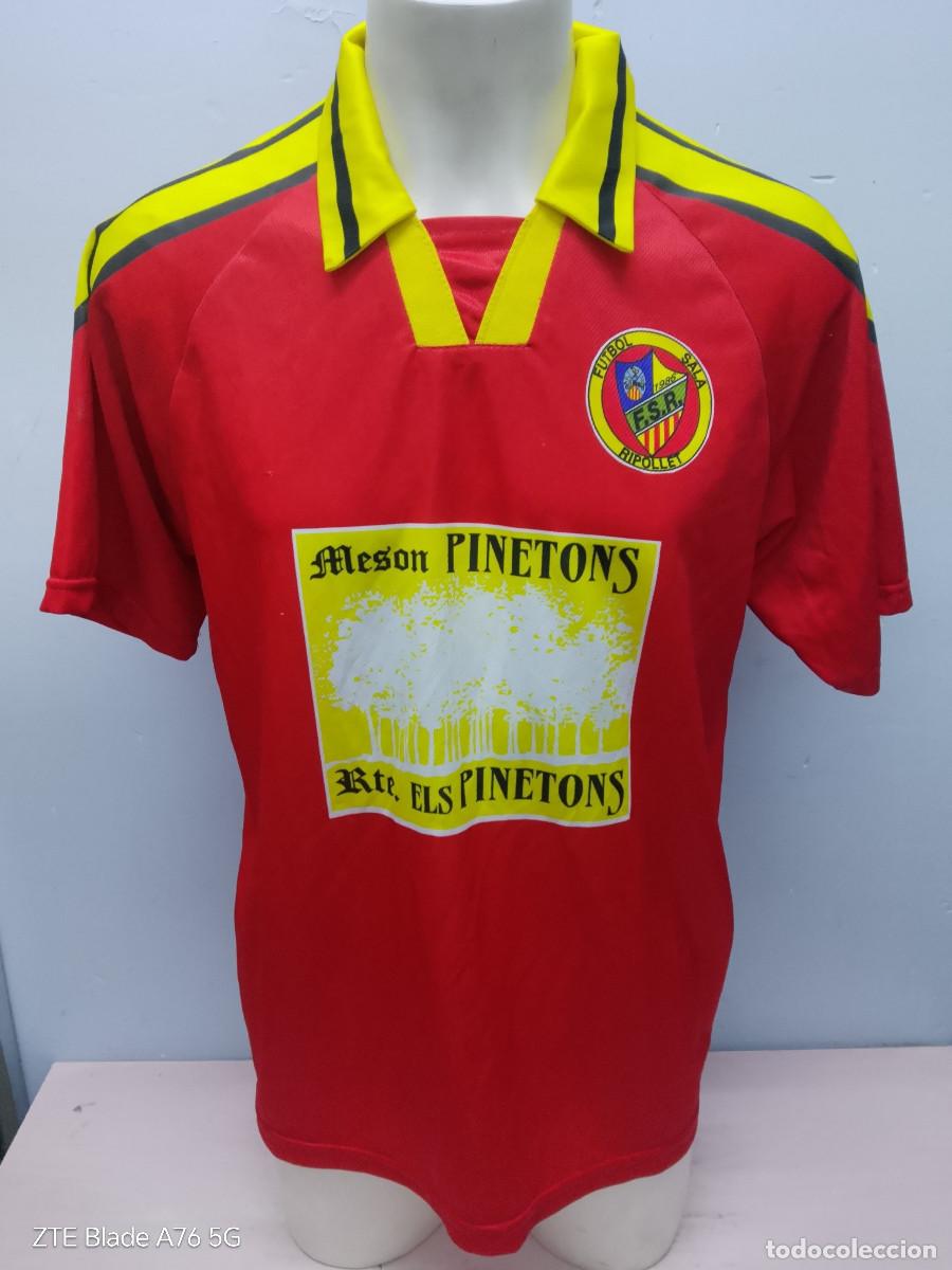 Coleccionismo deportivo: Ripollet Futsal camiseta futbol football shirt catalunya L 57cts