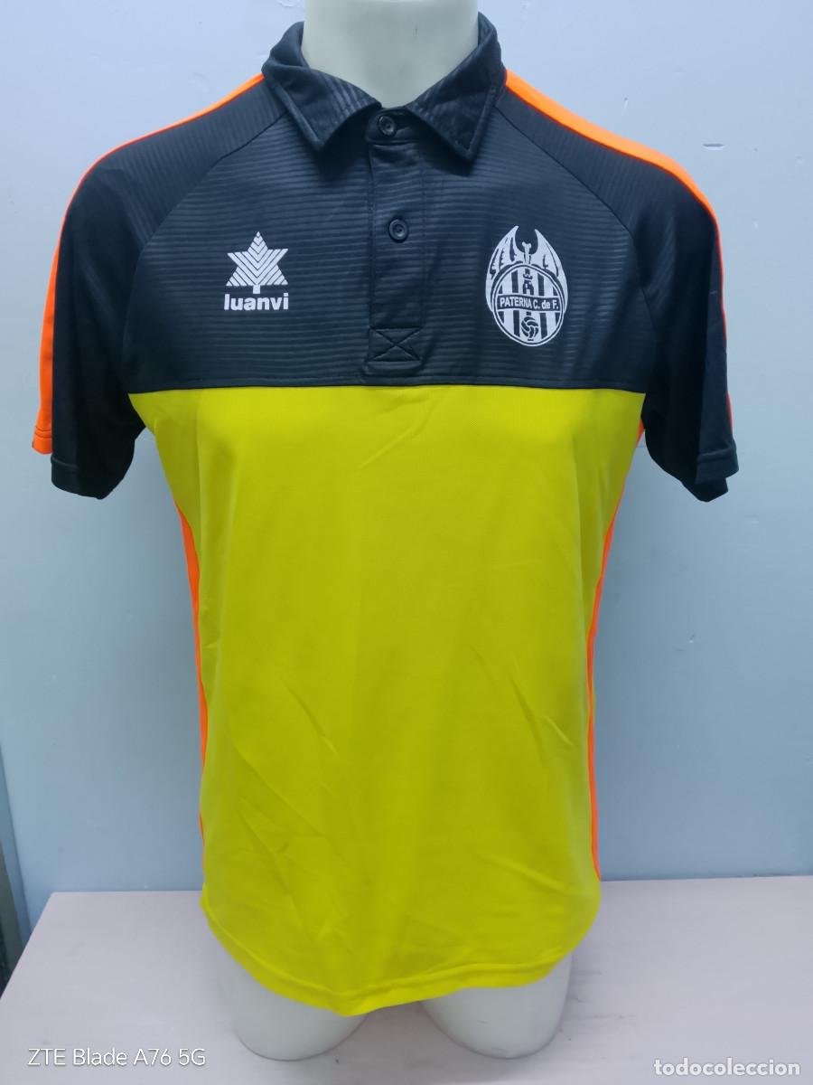 Coleccionismo deportivo: Paterna Club de F&uacute;tbol Valencia camiseta futbol football shirt L