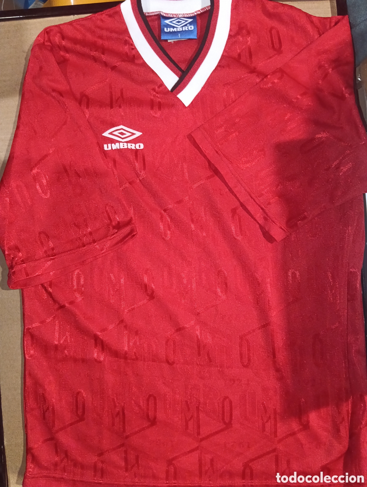 Coleccionismo deportivo: CAMISETA F&Uacute;TBOL S UMBRO 1924