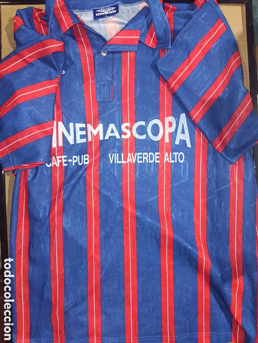 Coleccionismo deportivo: CAMISETA F&Uacute;TBOL XL UMBRO VILLAVERDE