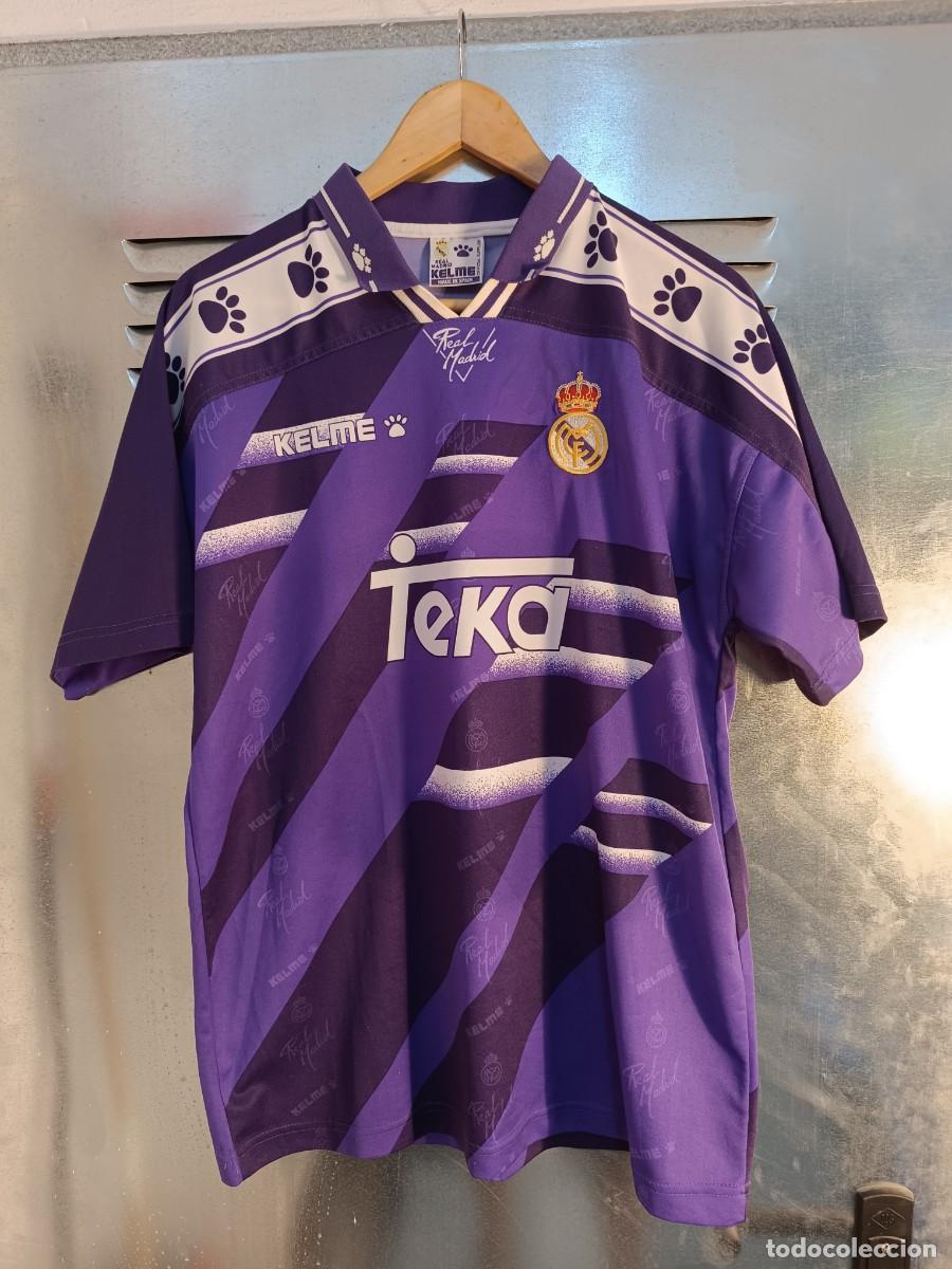 Coleccionismo deportivo: Camiseta Real Madrid 1994-1995 original Teka