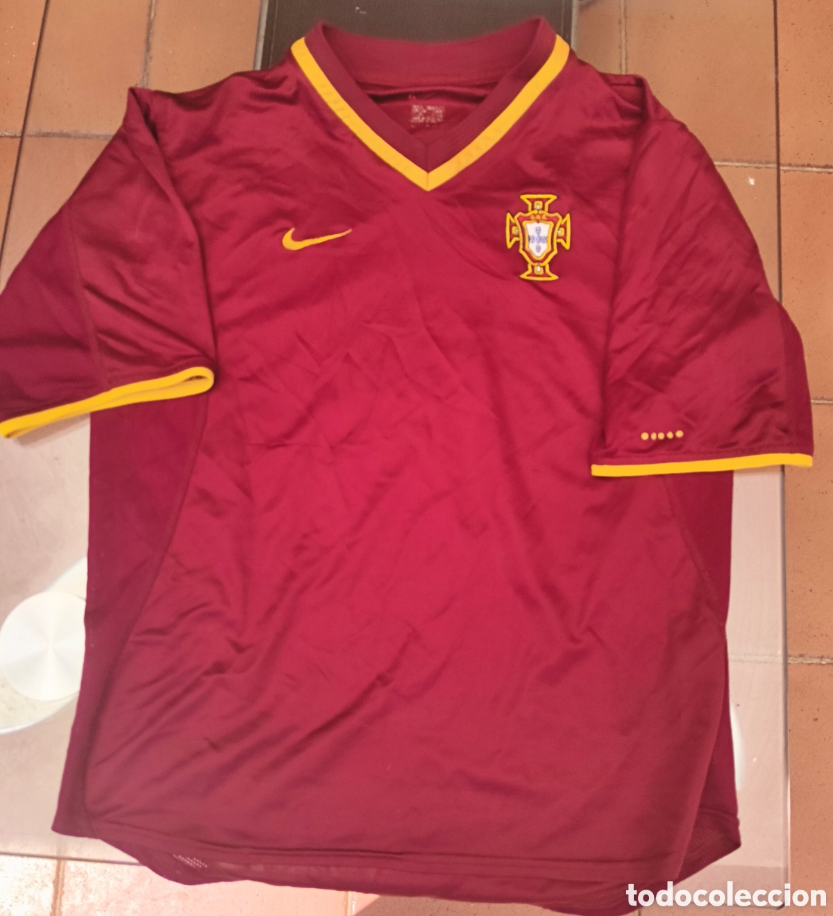 Coleccionismo deportivo: Camiseta Portugal Nike Local (2000-2002) - Vintage Colecci&oacute;n