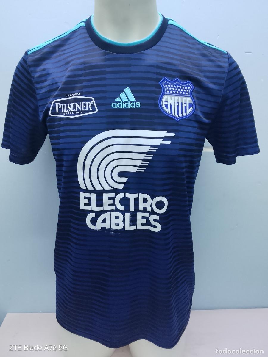 Coleccionismo deportivo: Emelec Ecuador camiseta futbol football shirt M 54cts