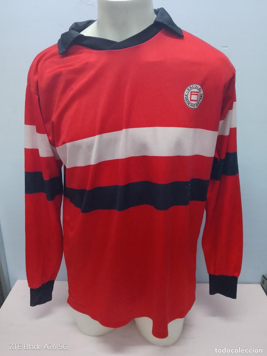 Coleccionismo deportivo: Frederic Mistral Tibidabo Sarria camiseta futbol Barcelona vintage xl